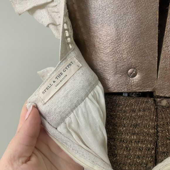 Spell And The Gypsy Collective Lola Frill Dress Bohemian Maxi - Picture 12 of 13